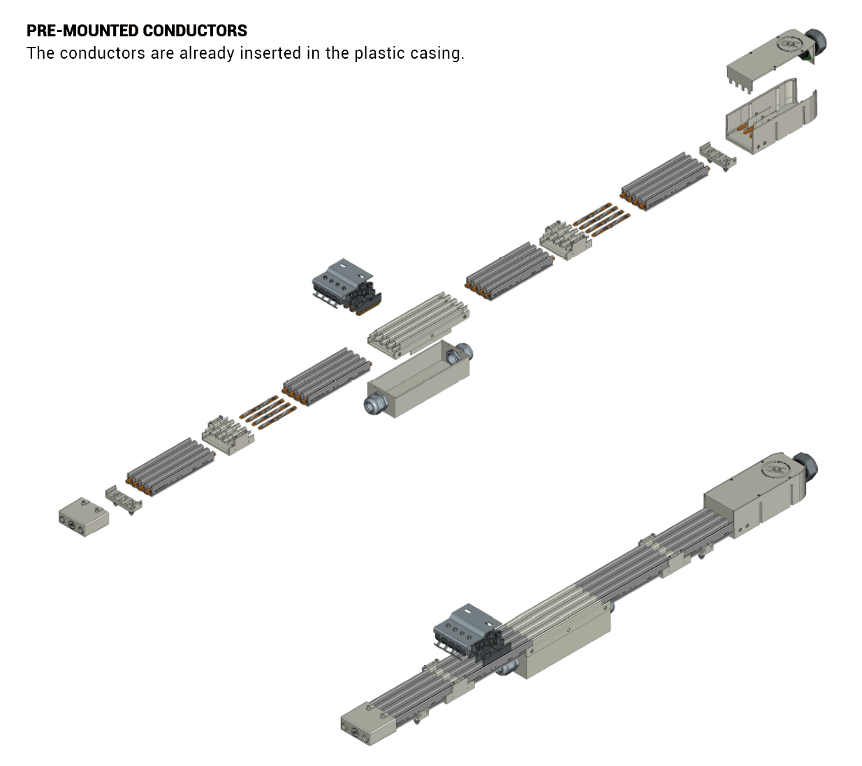 Мультиполюсная система pre-mounted-conductors